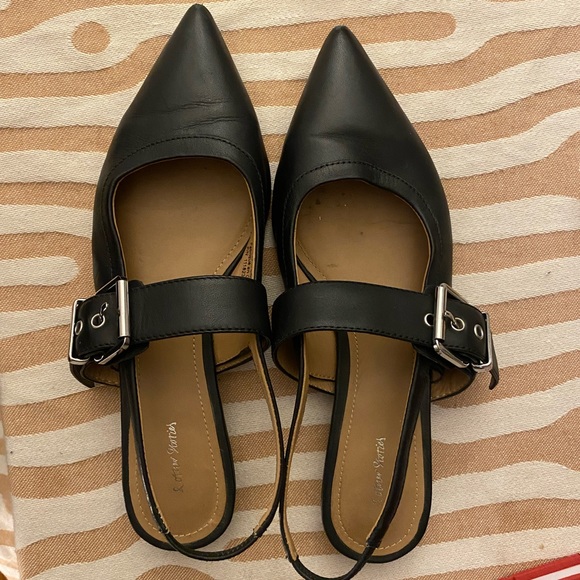 & Other Stories Shoes - Pointy mules with hardware